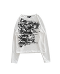 Лонгслів DOTS WHITE