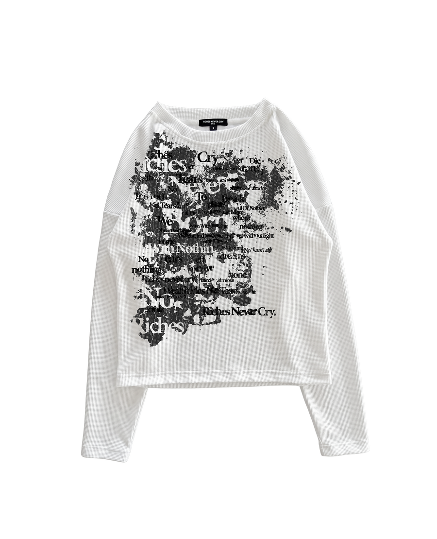 Лонгслів DOTS WHITE
