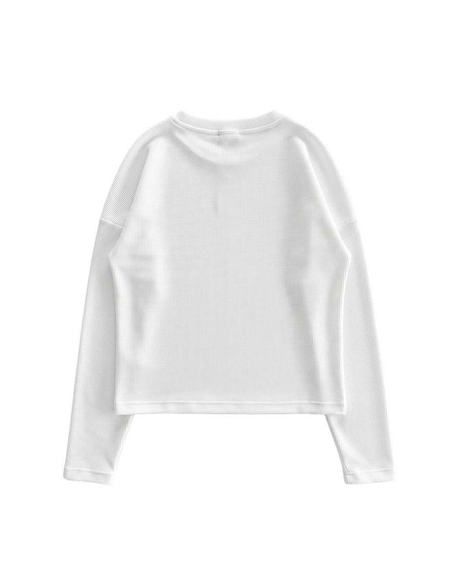 Лонгслів DOTS WHITE